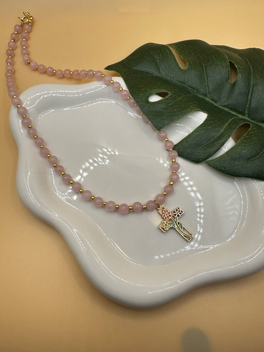Pink Blessings Necklace