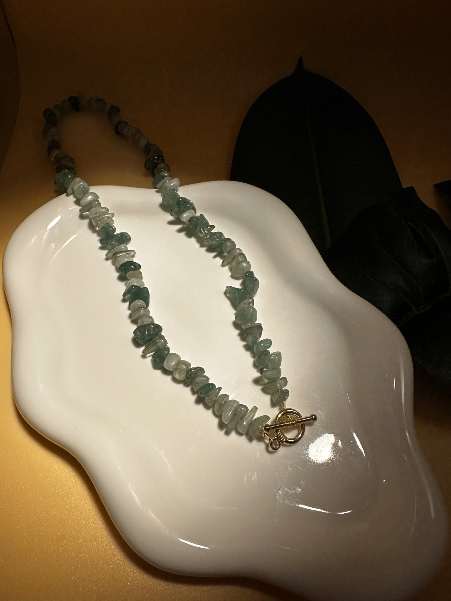 Emerald Twist Necklace