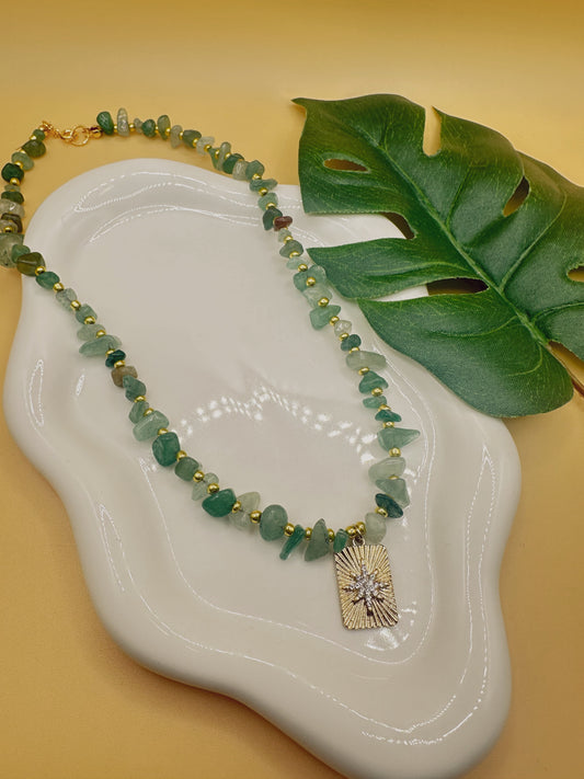 Golden Earth Necklace