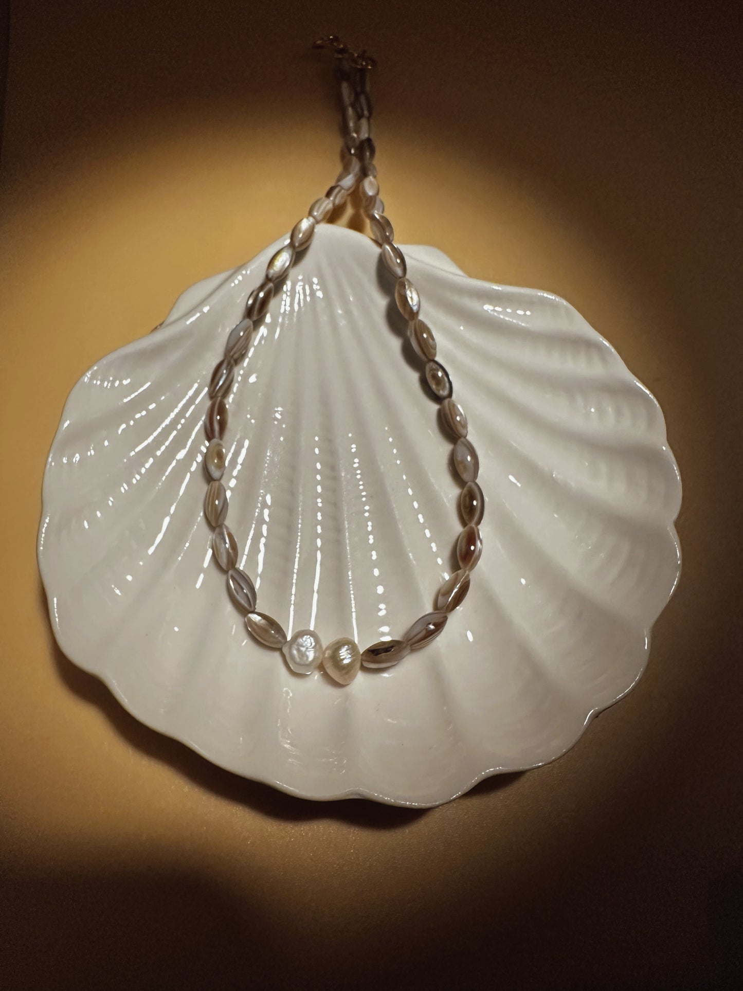 Sand Swept Glow Necklace