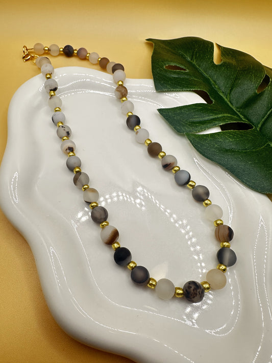 Misty Earth Necklace