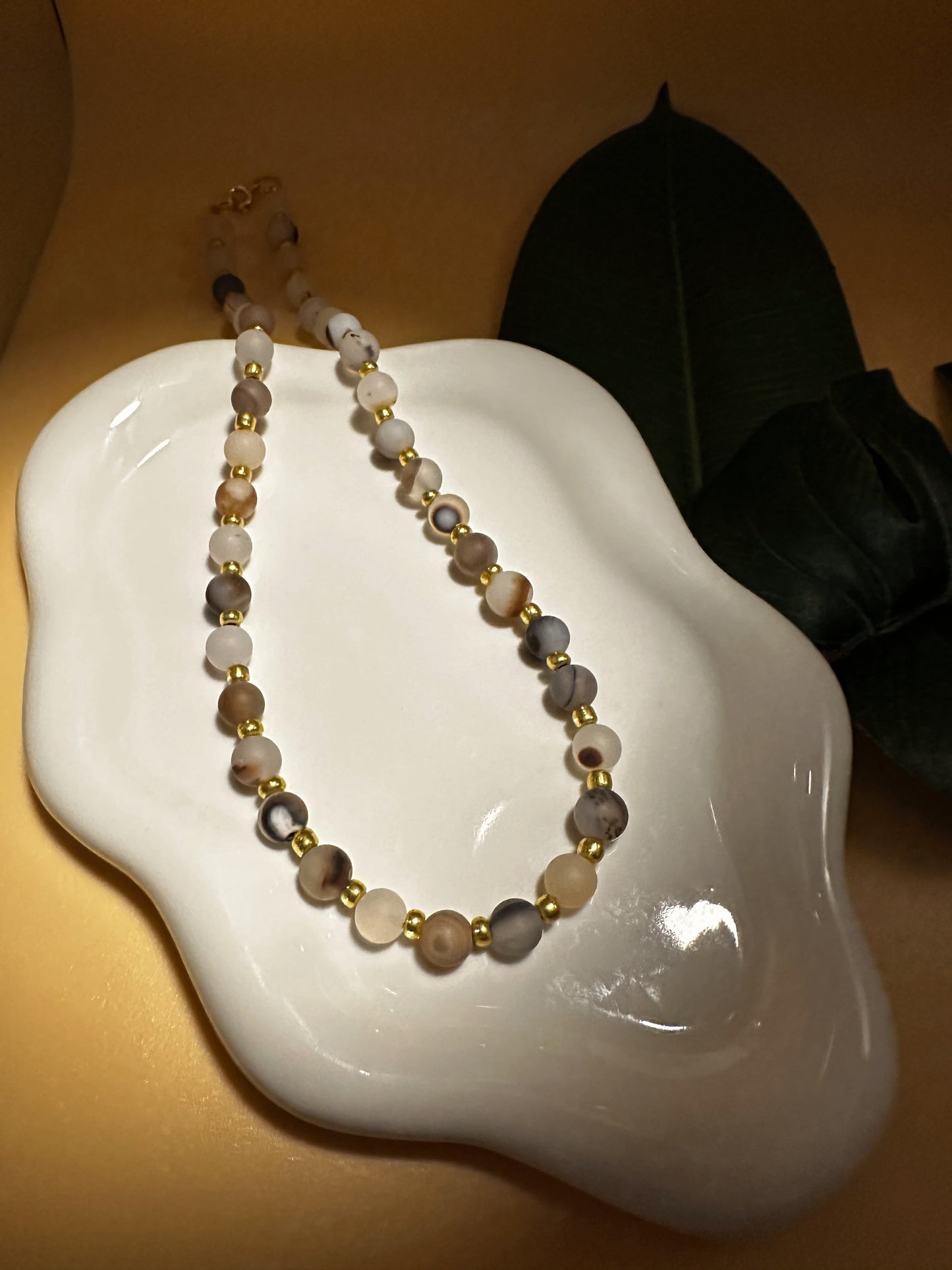 Misty Earth Necklace