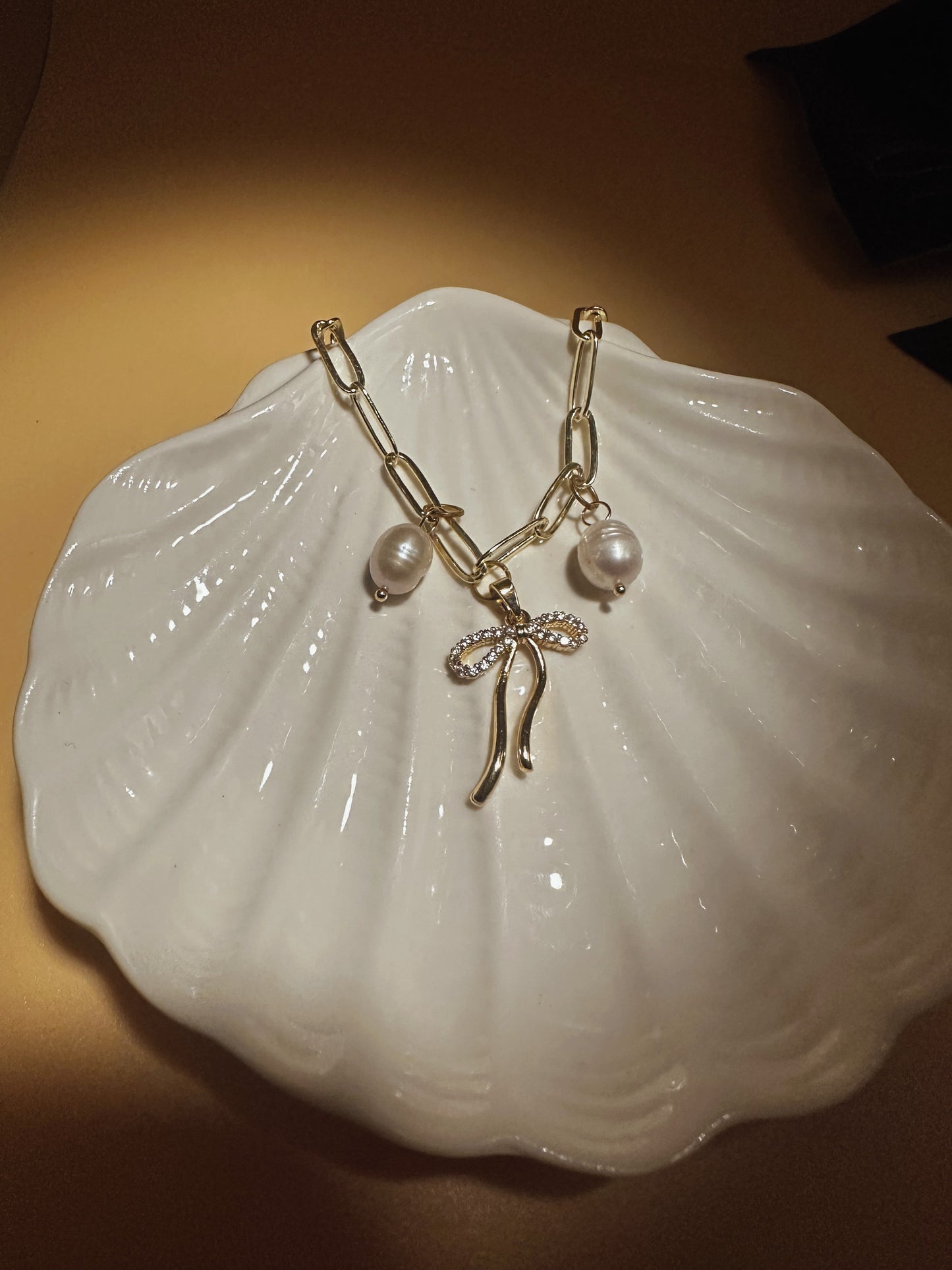 Ribboned Necklace